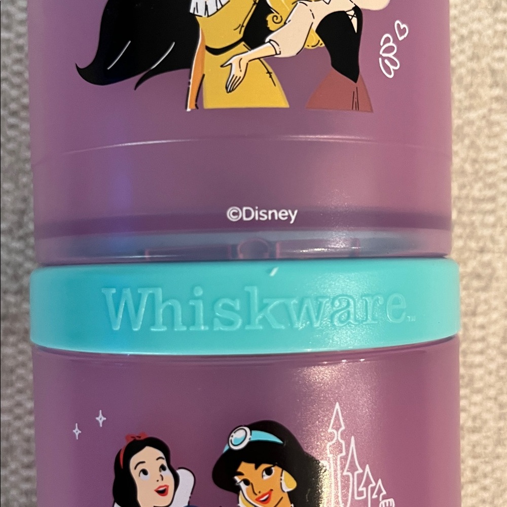 Disney Princess Purple Stackable Snack Container - Whiskware - Picture 2 of 2